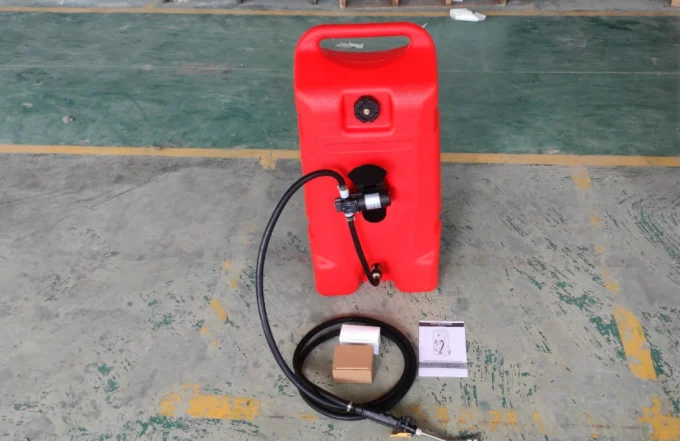 Portable 480L Electric Fuel Transfer Tank for Gasoline and Diesel Caddy On-Site Refueling and Chemical Storage Equipment