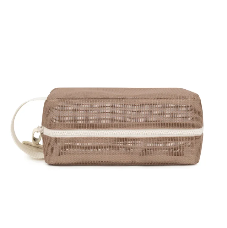 new arrival Mesh Cosmetic Bag Travel Portable Storage Organizer Toiletry bag college student pencil case