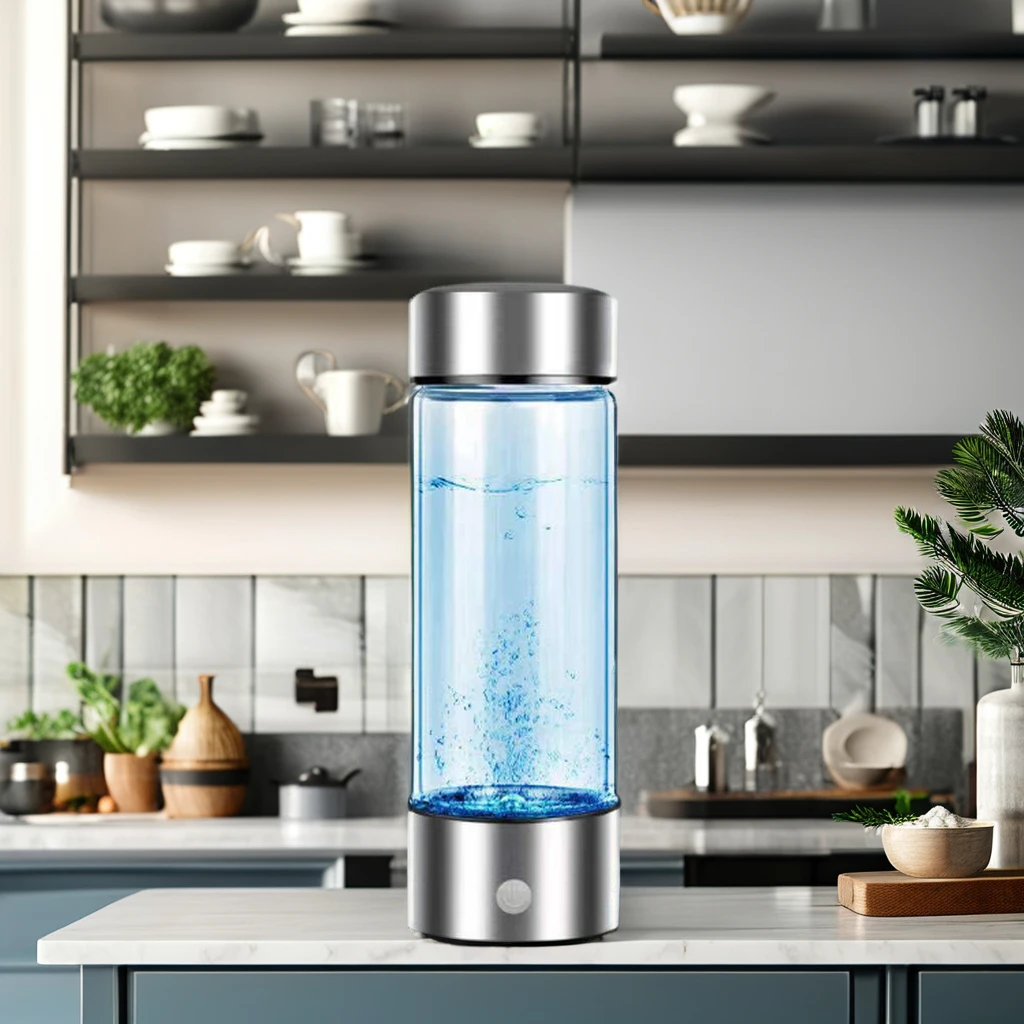 High Quality Portable Hydrogen Water Cup Generator Rechargeable USB/Battery-Powered Stainless Steel Household Desktop Car/RV