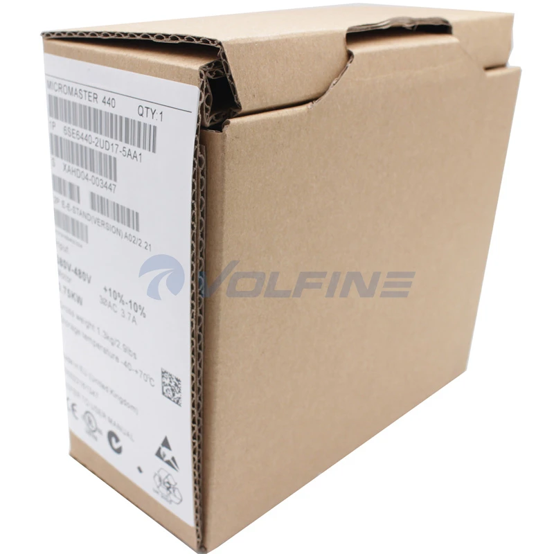 Siemens INVERTER 440 0.75KW 6SE6440-2UD17-5AA1