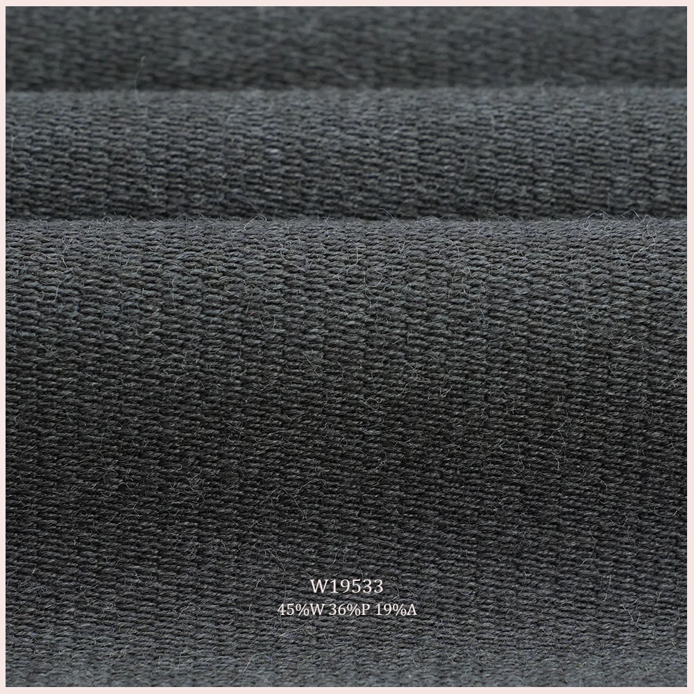 Unique Wearability  45%W 19%A 36%P  Blend Wool Upholstery Fabric For Furniture Sofa Curtain Pillow
