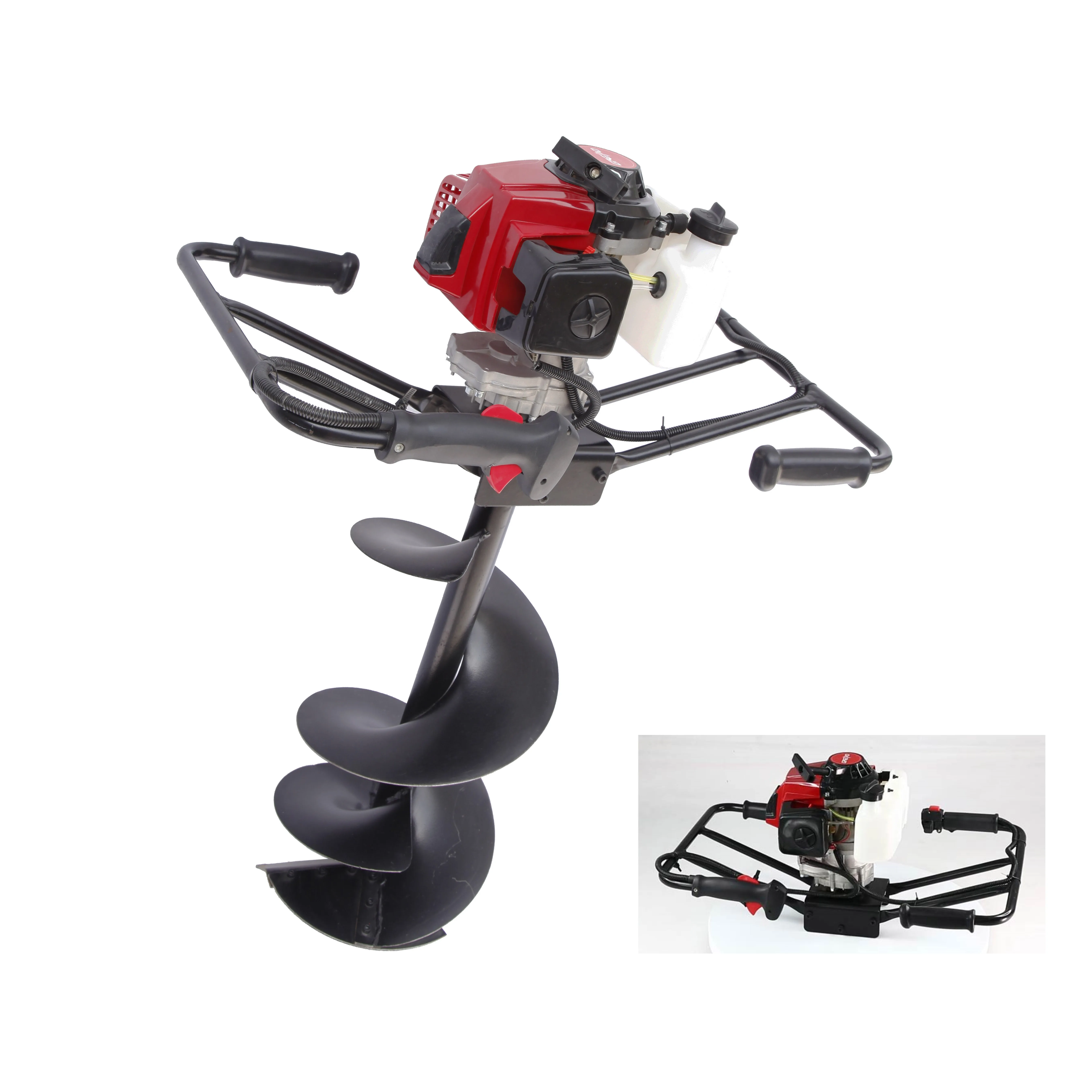 Профессиональный портативный газовый шнек с сверлом 200 300 мм CE EMC GS