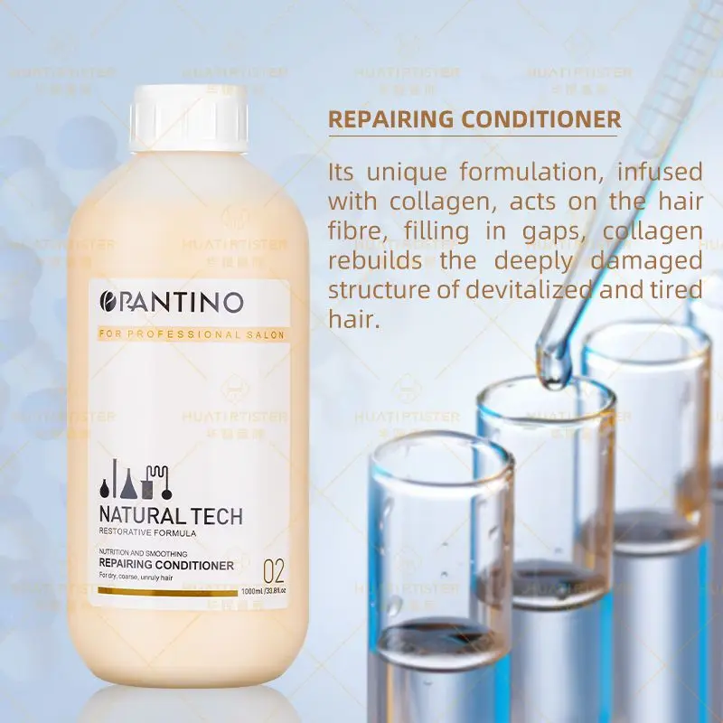 Huati Sifuli PANTINO 1000ML Nourishing argan oil keratin biotin organic color protecting Shampoo and hair conditioner set