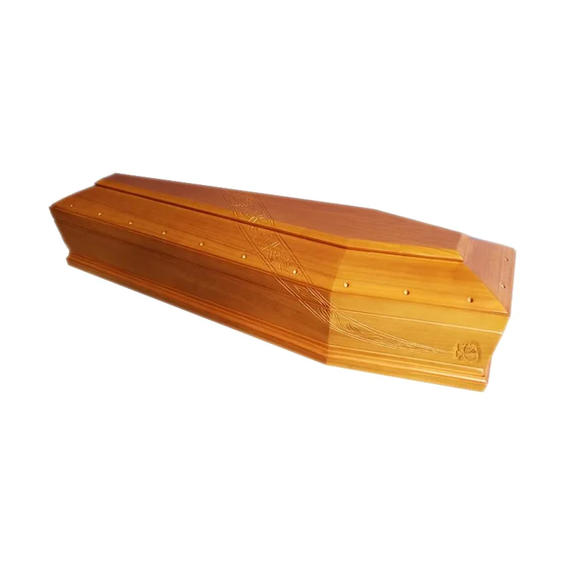 Funeraria Coffins Manufactures Paulownia Wood Casket