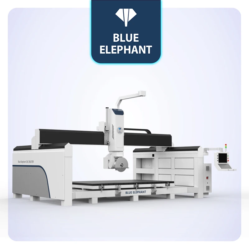 High performance 4 Axis CNC Granite Bridge Saw Machine granite marble quartz cnc router discount in Australia South Africa