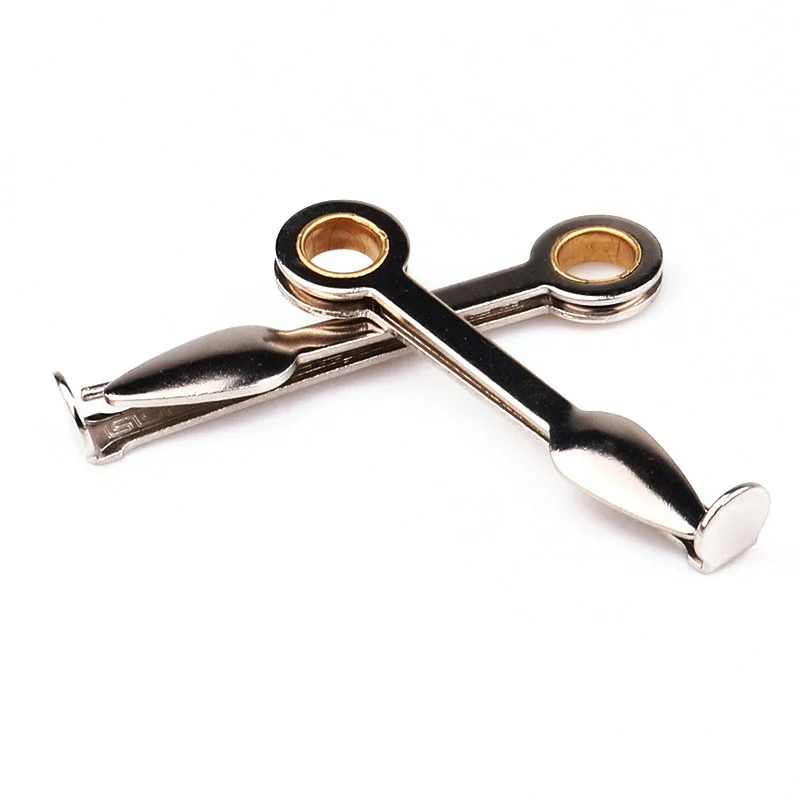 JR Stainless Steel 3 in 1 Tobacco Tool Knife Cleaner Reamer Tamper Pokers Tool Smoke Knife