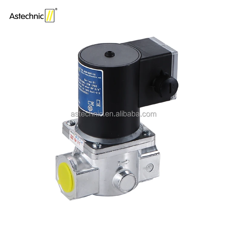 Electric solenoid valve pipeline gas   Explosion-proof safety valve of hydraulic solenoid valve