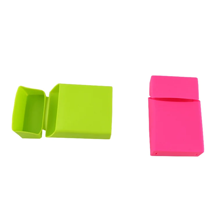 Manufacturers Supply Cigarette Box Men And Women Cigarette Dust Cover Silicone Cigarette Case