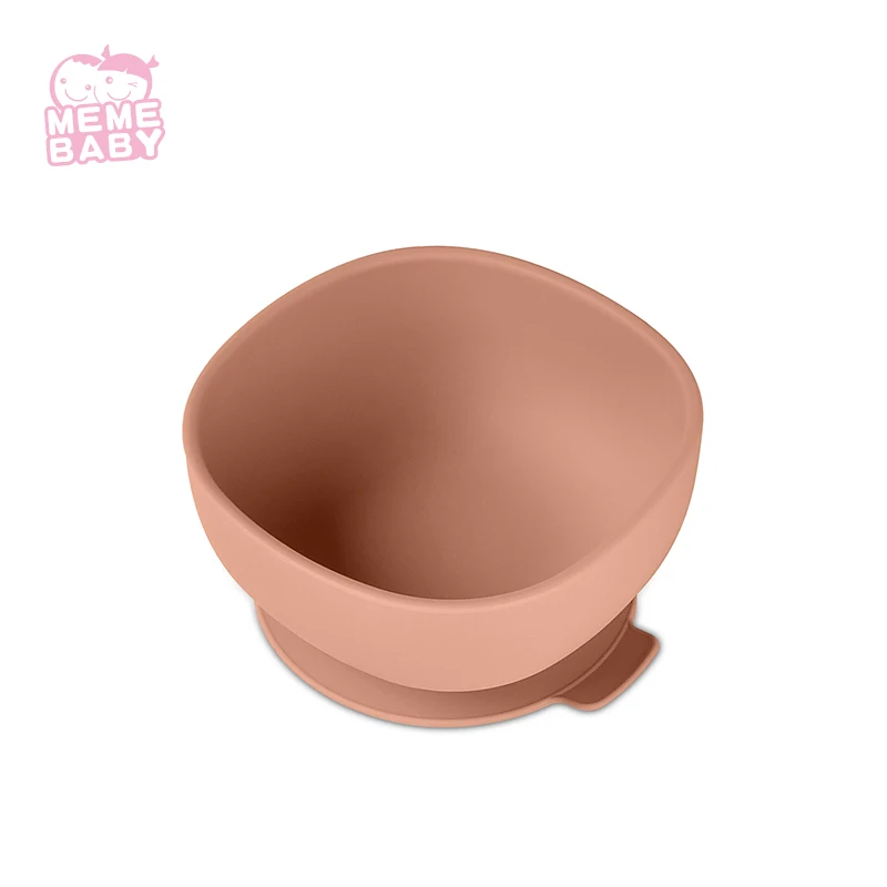 Amazon Top Seller Silicone Baby Bowl Non-slip Strong Suction Cup Toddler Infant Cute