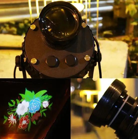 Hot selling logo gobo advertising projector outdoor with remote control