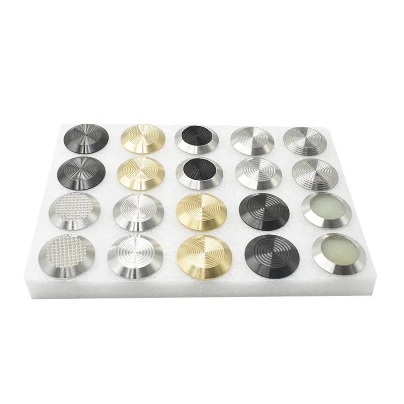 stainless steel tactile ground surface indicators blind warning stud for road anti-slip with hollow back