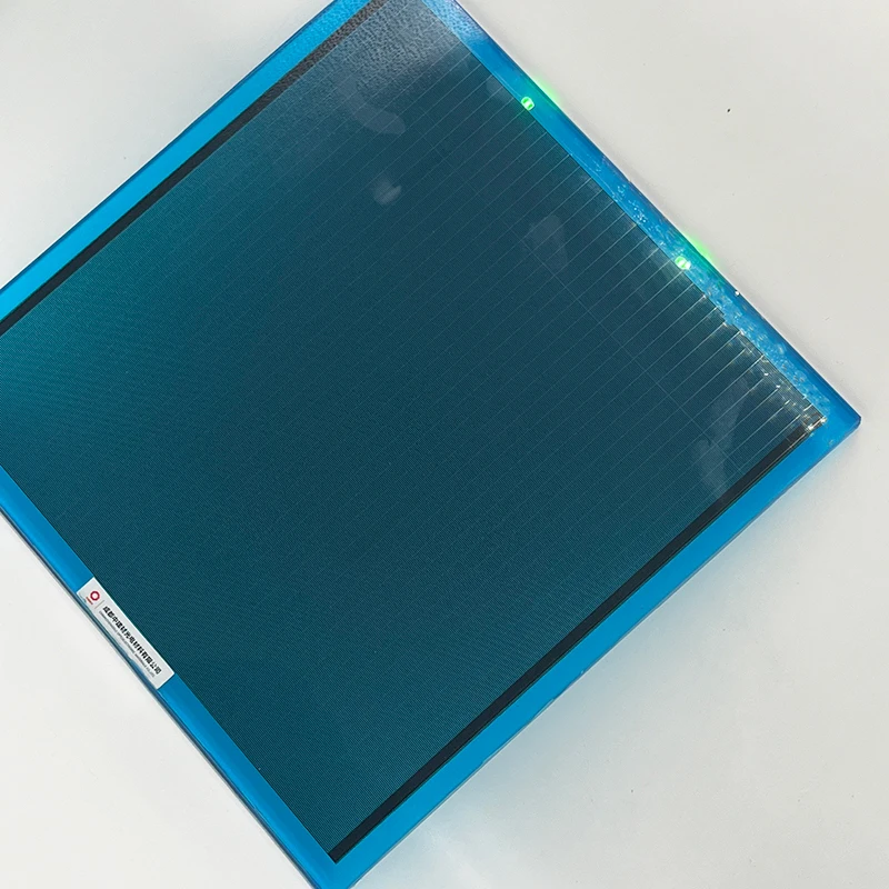 CdTe Power Glass BIPV 250W Photovotatic Transparent 40% 50% 60% Solar Panels Glass Facade