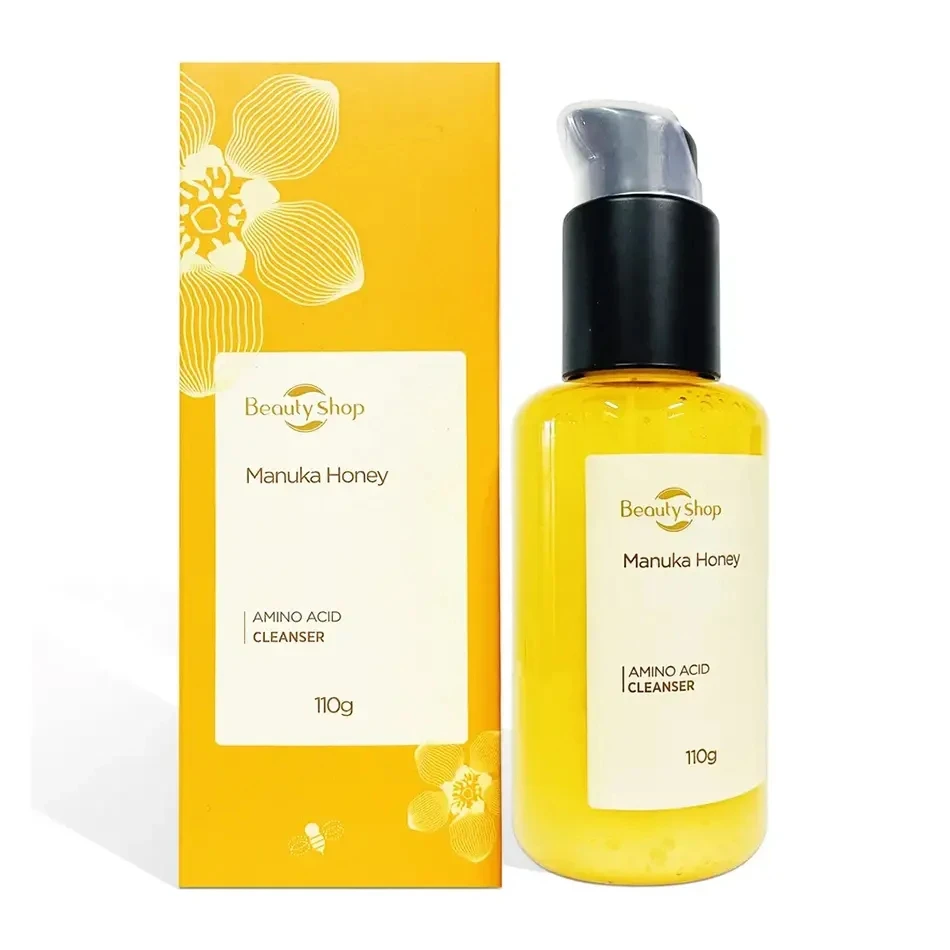 Private Label Honey Extract Gentle Foaming Cleanser Amino Acid Facial Cleanser For Moisturizing