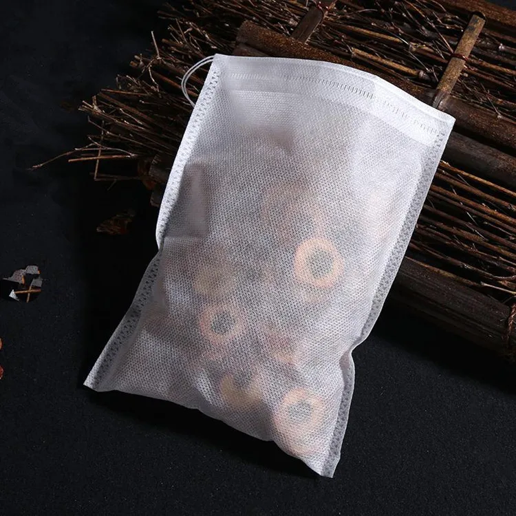 Biodegradable empty packing herbal medicine spice drip coffee disposable infuser tea filter drawstring bags