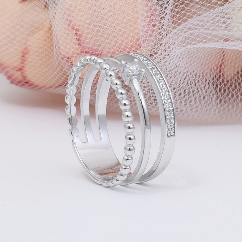 Simple fashion style best-selling 925 silver ring