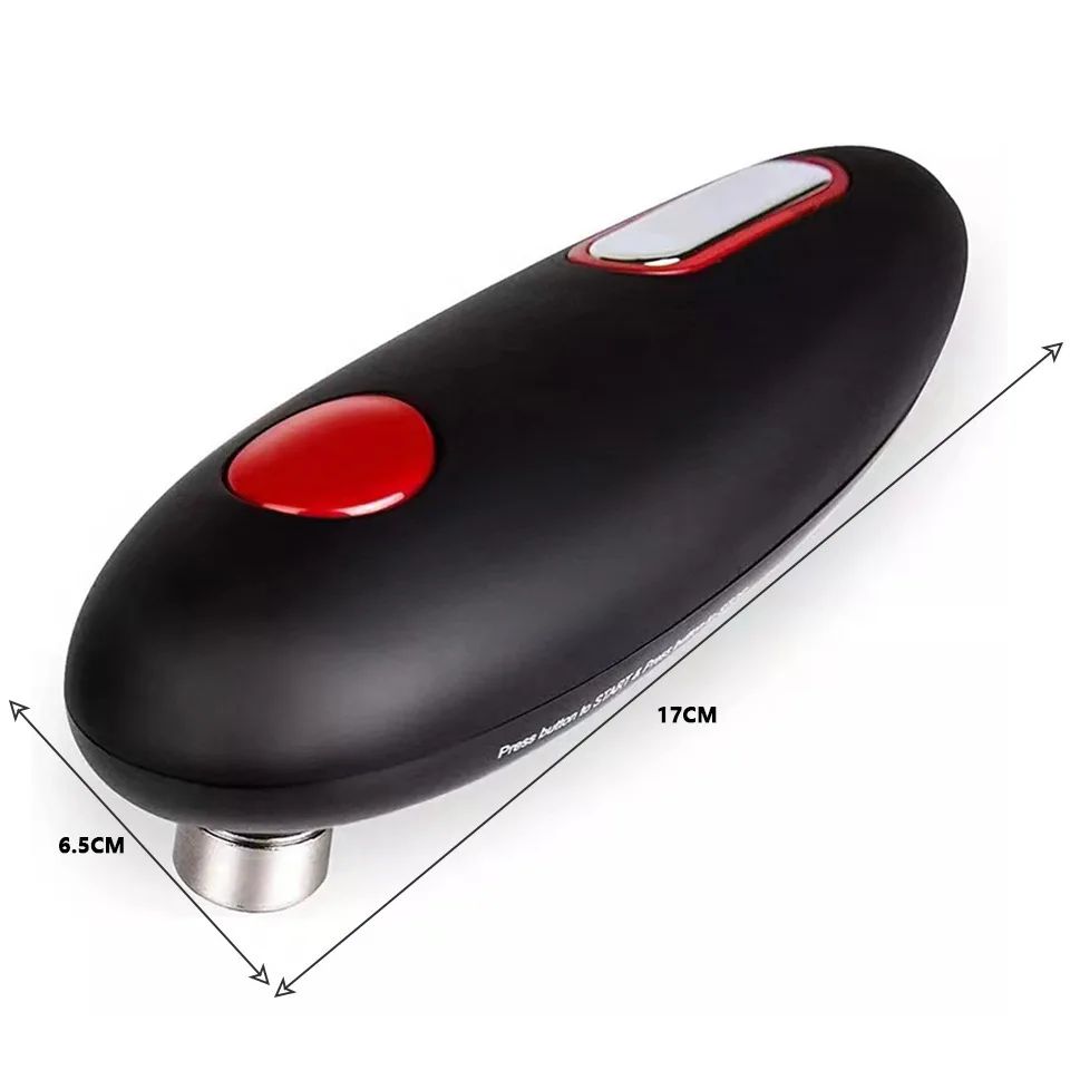 Kitchen Tools Easy Operation Plastic Bottle Opener Full Automatic Tin Electric Can Opener
