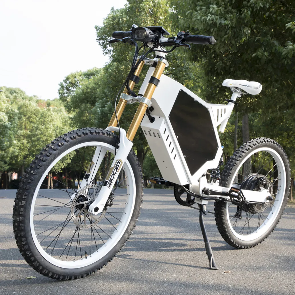 Big Power Fat Tire Dirt Enduro Motorcycle Stealth Bomber Electric E Bike 72v 2000w 3000w 5000w 8000W 12000w Mountain Ebike