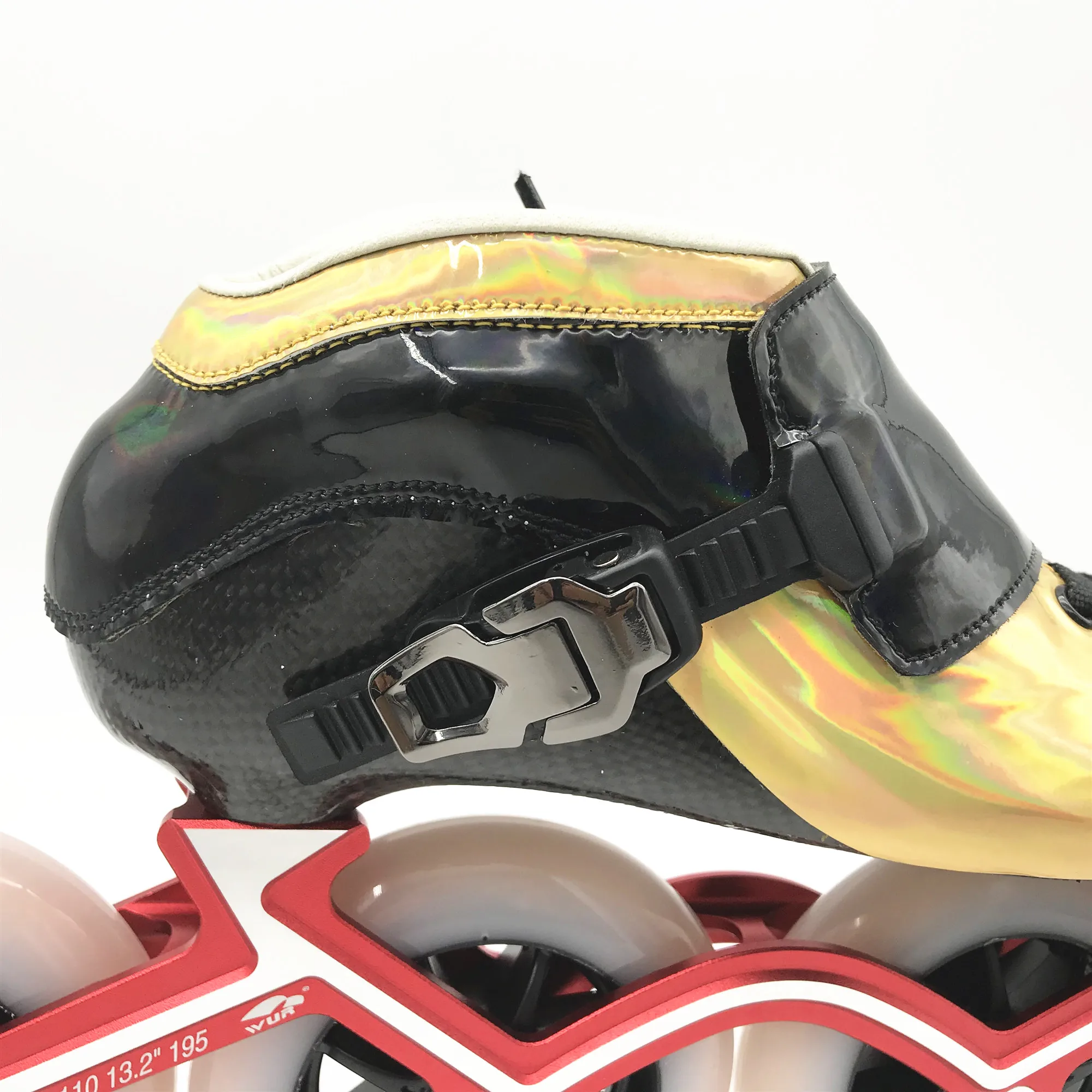 
OEM/ODM factory carbon fiber fashion mens womens skate shoes inline speed 3 /4 wheels roller skates 