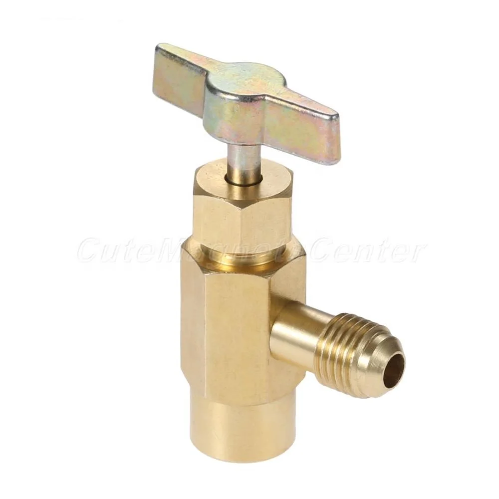 R134A Can Tap Refrigerant Dispenser with Tank Adapter