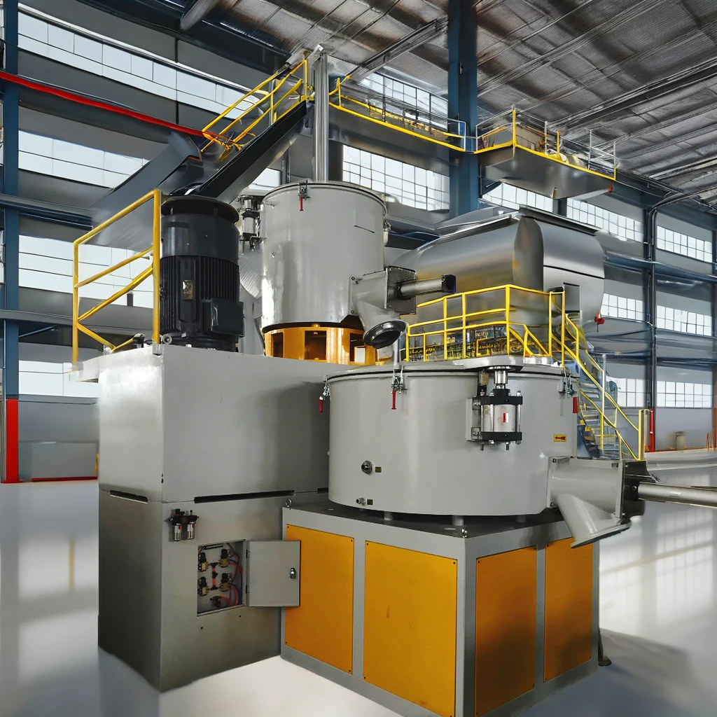 SRL-Z Series Electric High-Speed Vertical Plastic Mixer Cold and Hot Dispenser for Powder/Particles Fertilizer Pattern