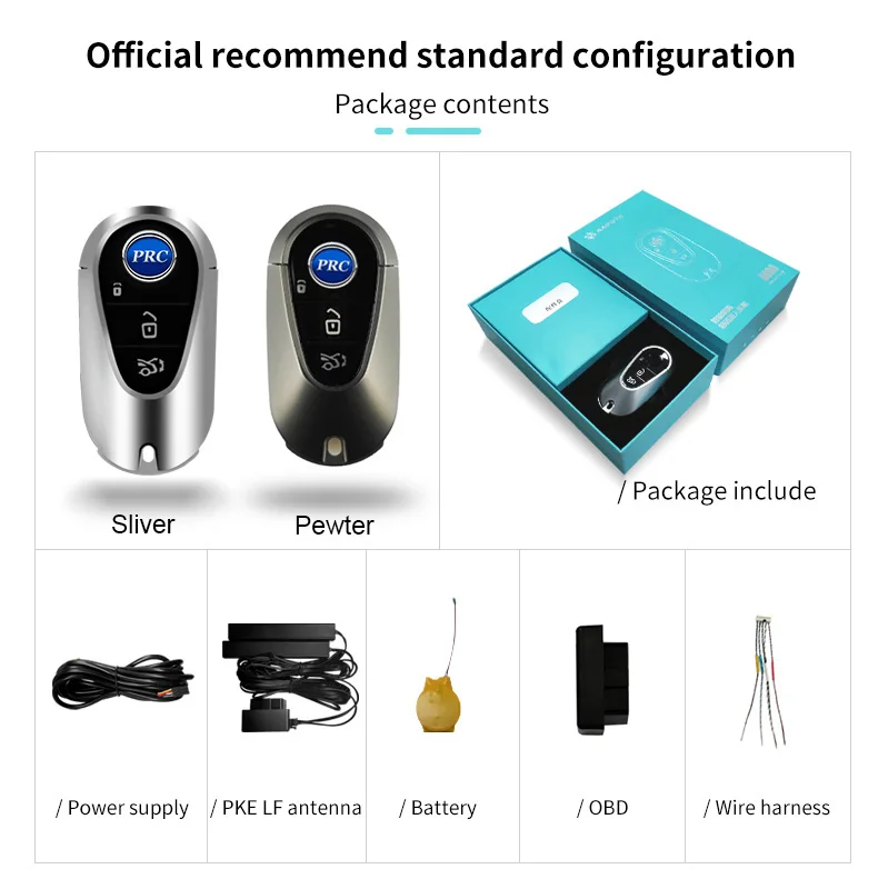 Modified comfort system Smart Car Key for BMW for Benz for Lexus For Ford for Nissan
