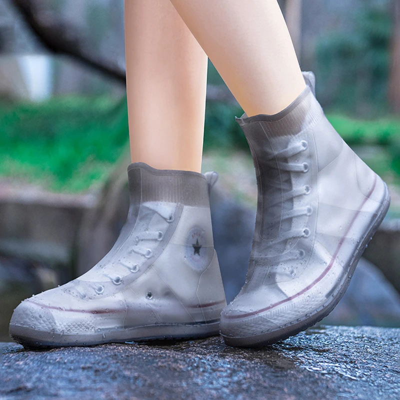 710 Silicone unisex Rain Shoes Cover waterproof rain shoes cover Boots custom shoes covers