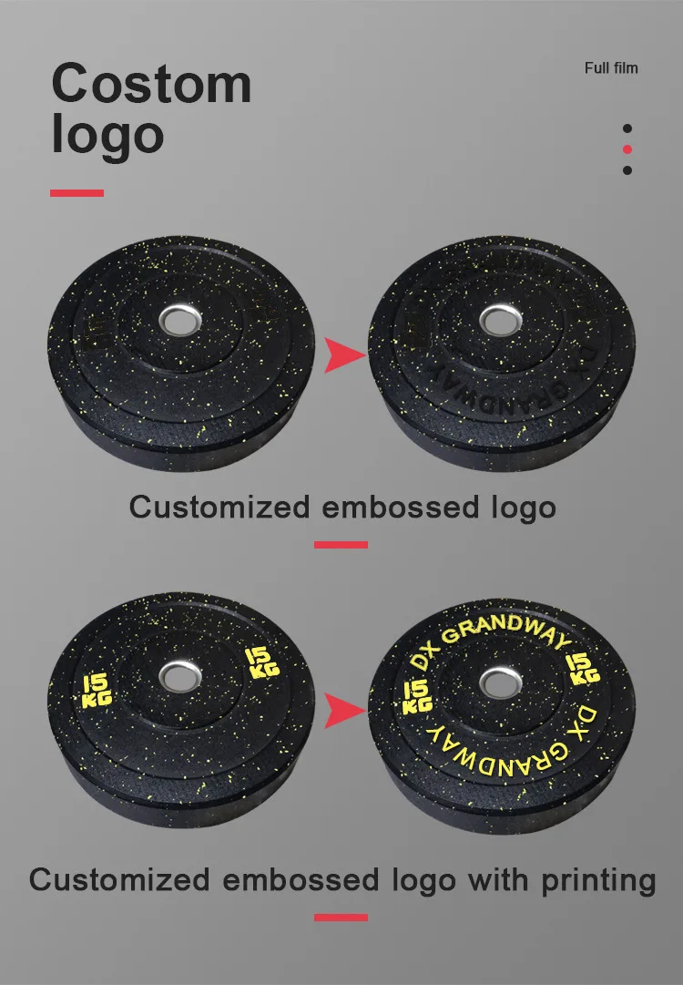 Wholesale barbell dumbbell piece 5 kg /10 kg/ 15 kg/ 25 kg fitness equipment accessories