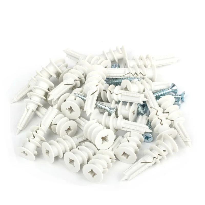 Large capacity 200 lb drywall anchors for gypsum block 6*30 8*40 10*50 wood wall anchors