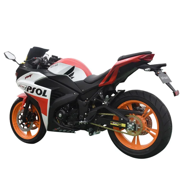 Лучшая цена гонки газа мотоцикла 17 дюймовые дисковые тормоза 150cc 200cc бензин мотоциклы