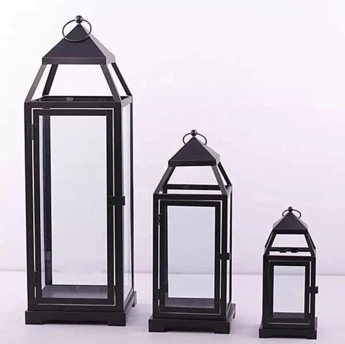 Элегантный стильный черный Наружный садовый фонарь, металлический фонарь-свеча для свадебного украшения, наружное украшение и освещение IP65 0,06