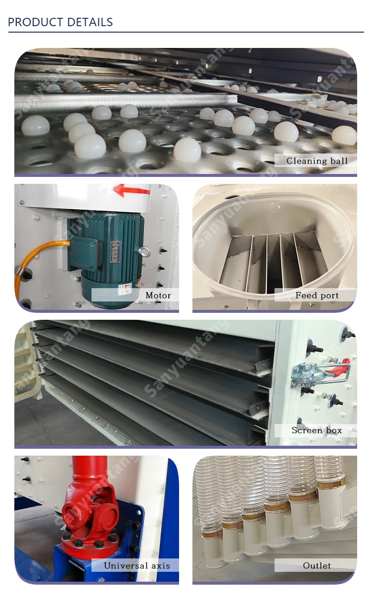 Sand Sifting Gyratory Screen Vibrating Linear Vibrating Sieve Classifier Sand vibrating sieve machine For Garnet Sand Silica