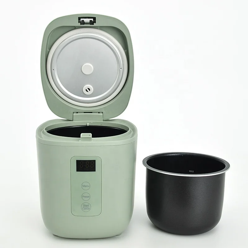 Mini Smart Rice Cooker Electric 1.2Liter Portable Double-Layer Automatic Digital Heating Plate Table Top Drum Small Rice Cookers