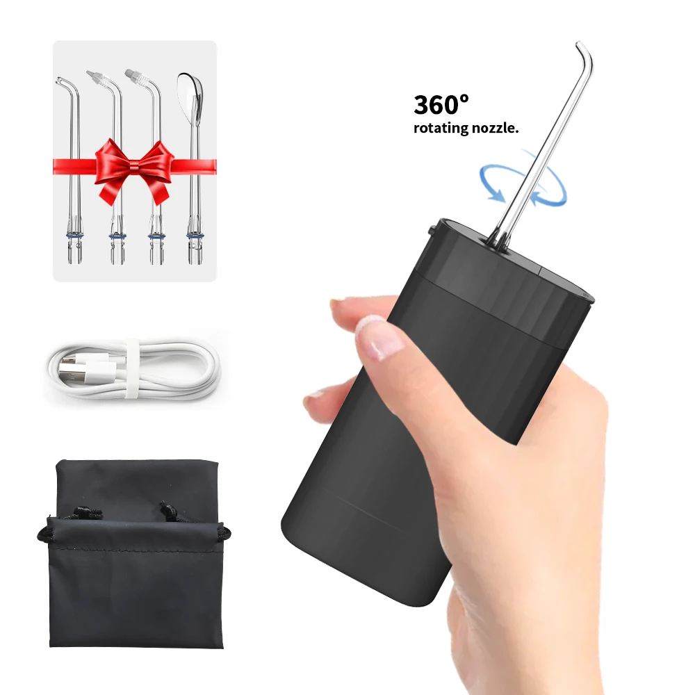 Portable Foldable Travel Best Teeth dental irrigation canal vibration Electric Toothbrush Irrigator Water Flosser
