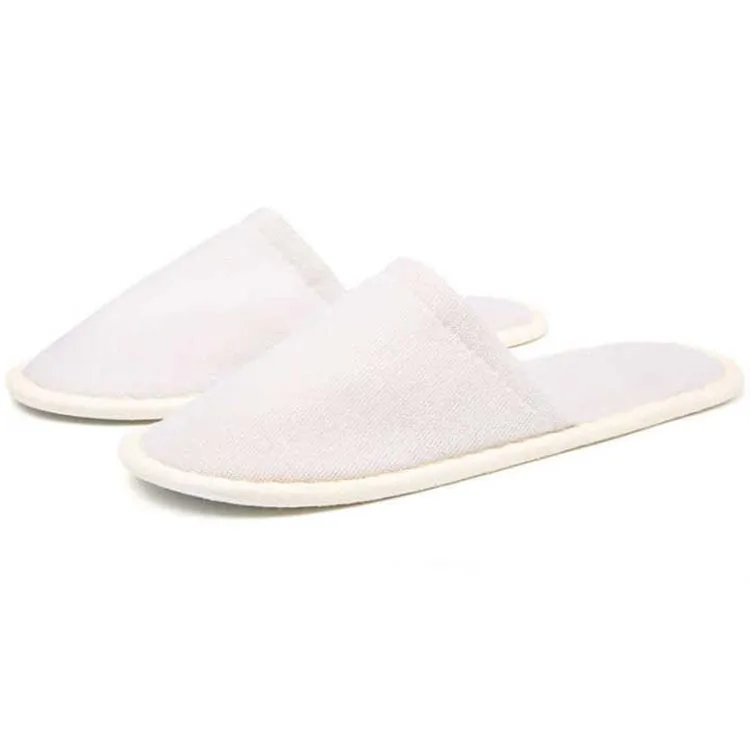 Factory direct sale customized logo hotel spa slippers disposable slipper for hotels