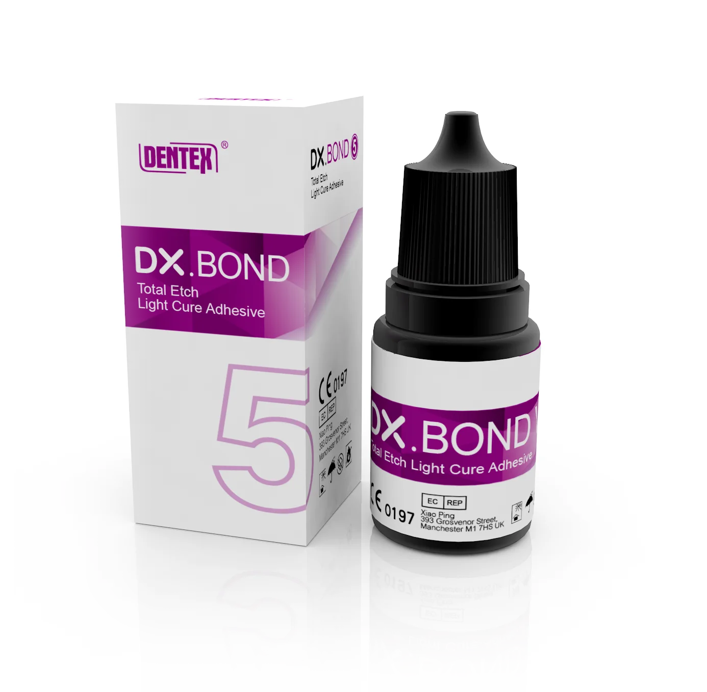 Dentex Light Cure Adhesive - Total Etching -Dental 5th generation Bonding