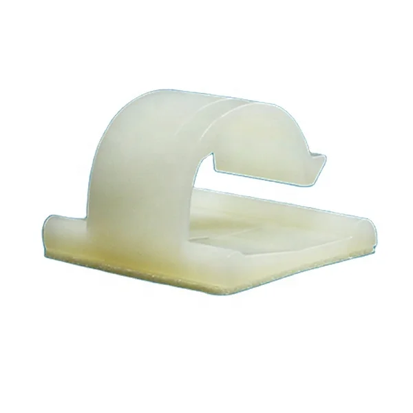 3M Adhesive Plastic Cable Clips Telecom Network Cable Fixture Wire Mount Clips, Plastic Pipe Clamp Factory Wholesale Oem Odm