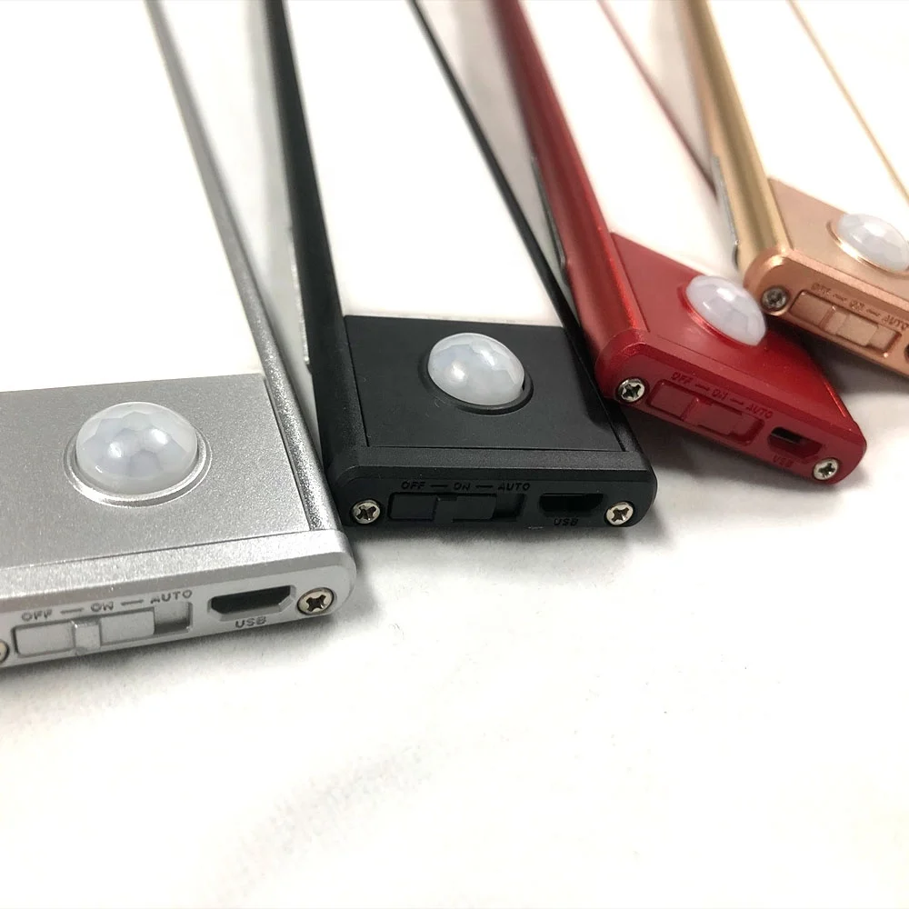 3W 40.5CM Newest Ultrathin Motion Sensor Rechargecable LED Cabinet Light lamp