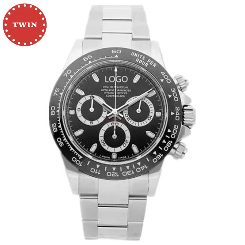 Diver RM watch Clean factory 116500 ETA 4130 Timing movement 904L steel Scratch resistant sapphire Multi-function timing watch