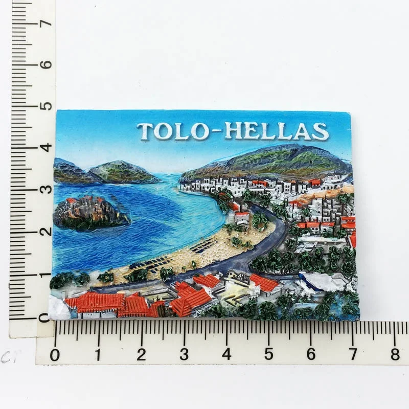 Greece Athens Customised Fridge Magnet Souvenir World City Souvenir Resin Fridge Magnetic