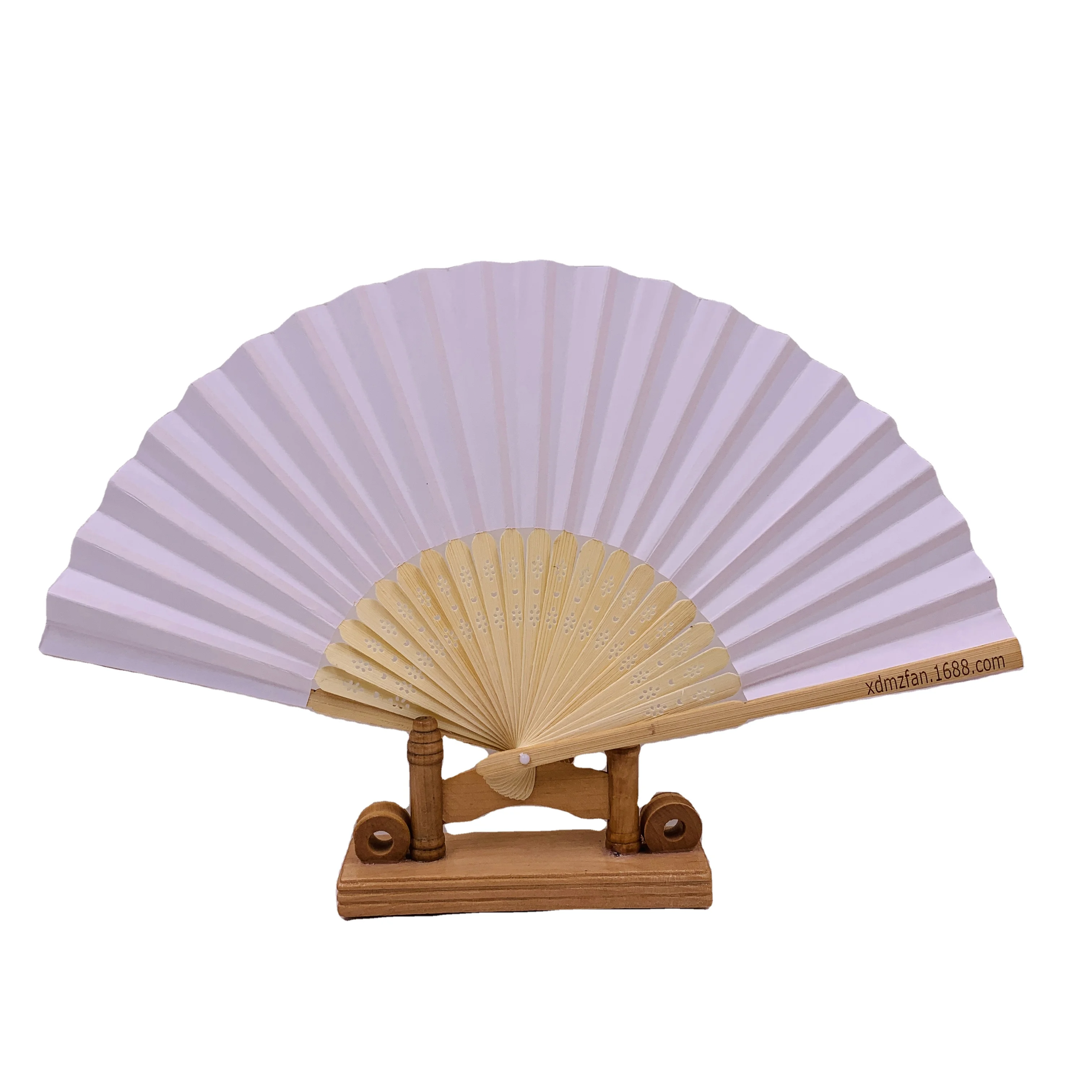 Реклама на заказ, рекламный подарок, складной веер с принтом логотипа