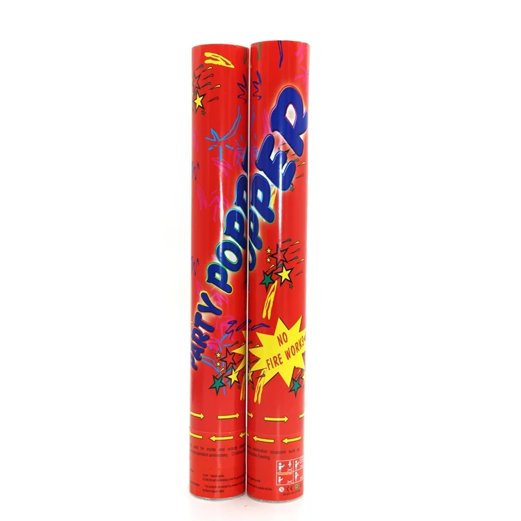 Newest Design Top Quality Party Favors wedding supplies Red  Party Popper