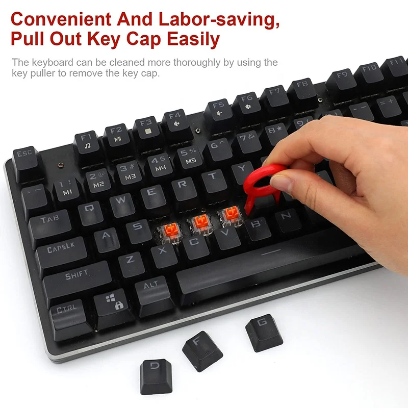 Multifunction set keycap puller PC computer brush bluetooth earbuds cleaning pen 5 in 1 keyboard earphone cleaner