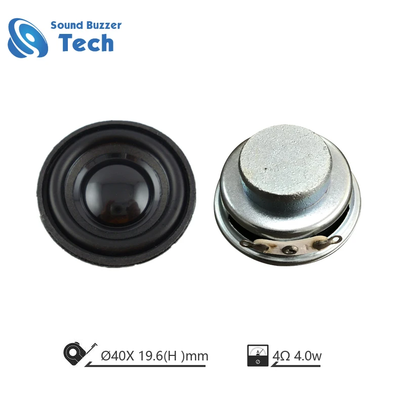 ROHS compliant raw speaker driver 40mm multimedia speaker full range horn 1.5 inch 4ohm 3w speaker