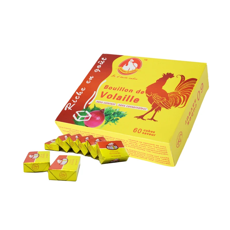 chicken powder seasoning turkey bouillon cubes Yellow spice cube for meal