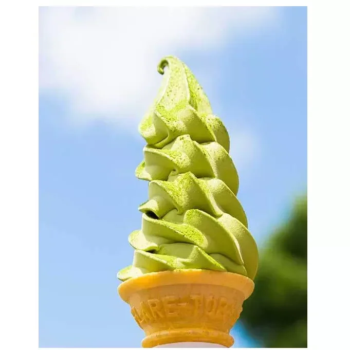 (FI002) Lotte Macha Treat Flavoring Frozen Box Packaging Healthy Summer Naturally Sweet Green Tea Ice Cream