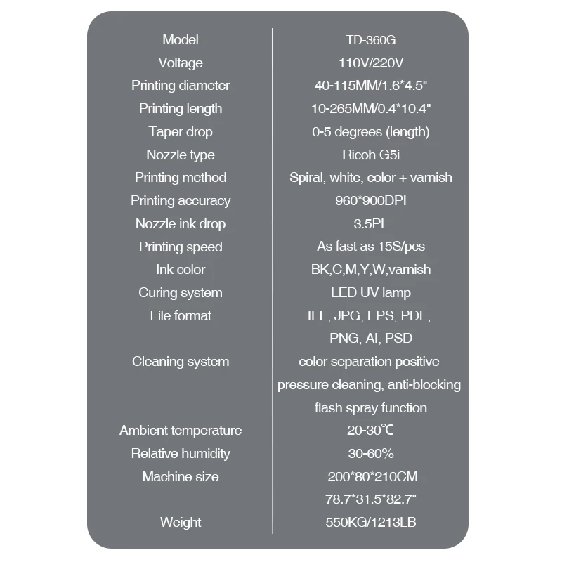 High Speed Cylindrical UV Printer,Round Bottle Printing Machine/Thermos Mug Cup/Conical Cup Printer