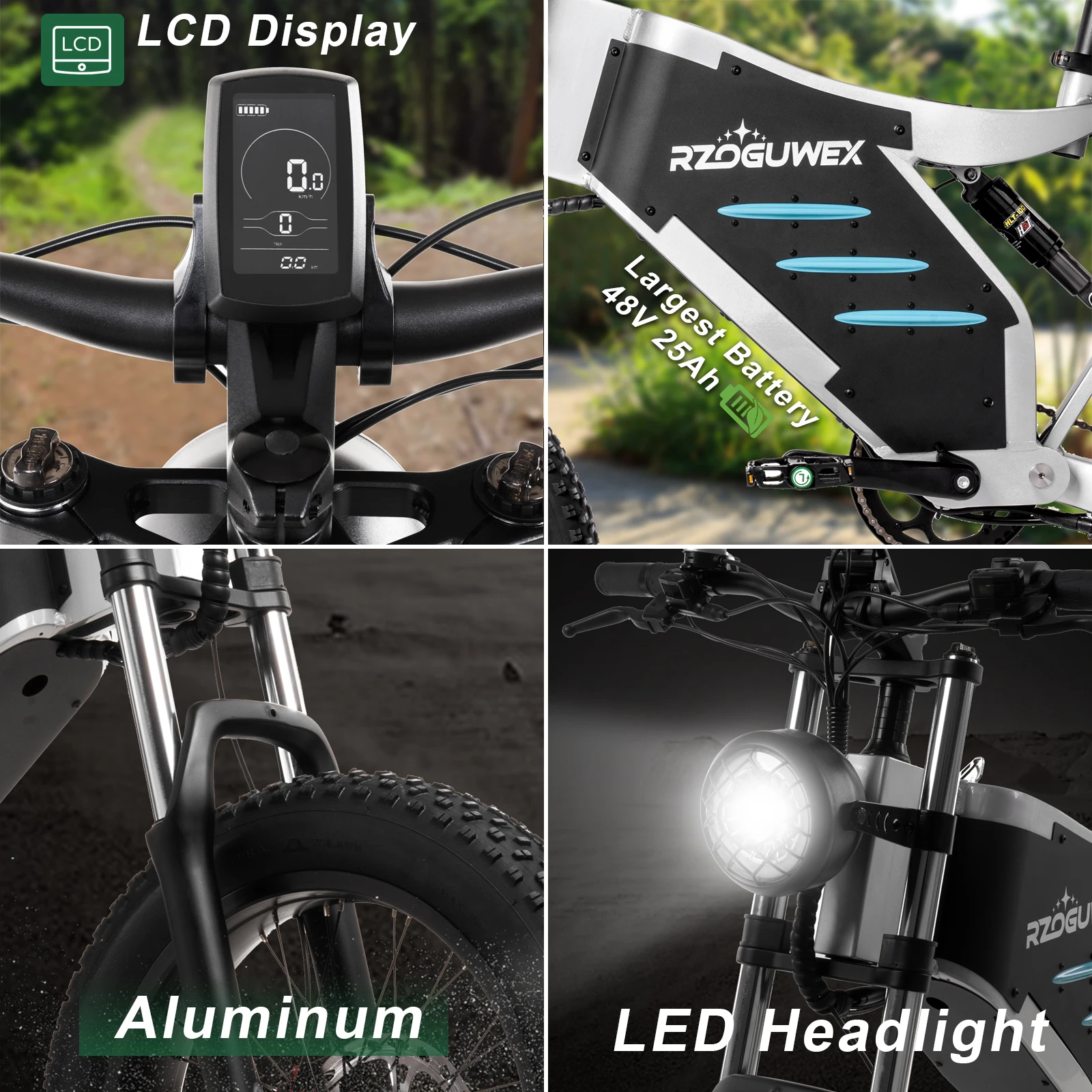 Aluminum 7 Gear High Speed Smart Men City Electric Road 1000w Mountain Dirt Fat Tire E Bike Manufacturer
