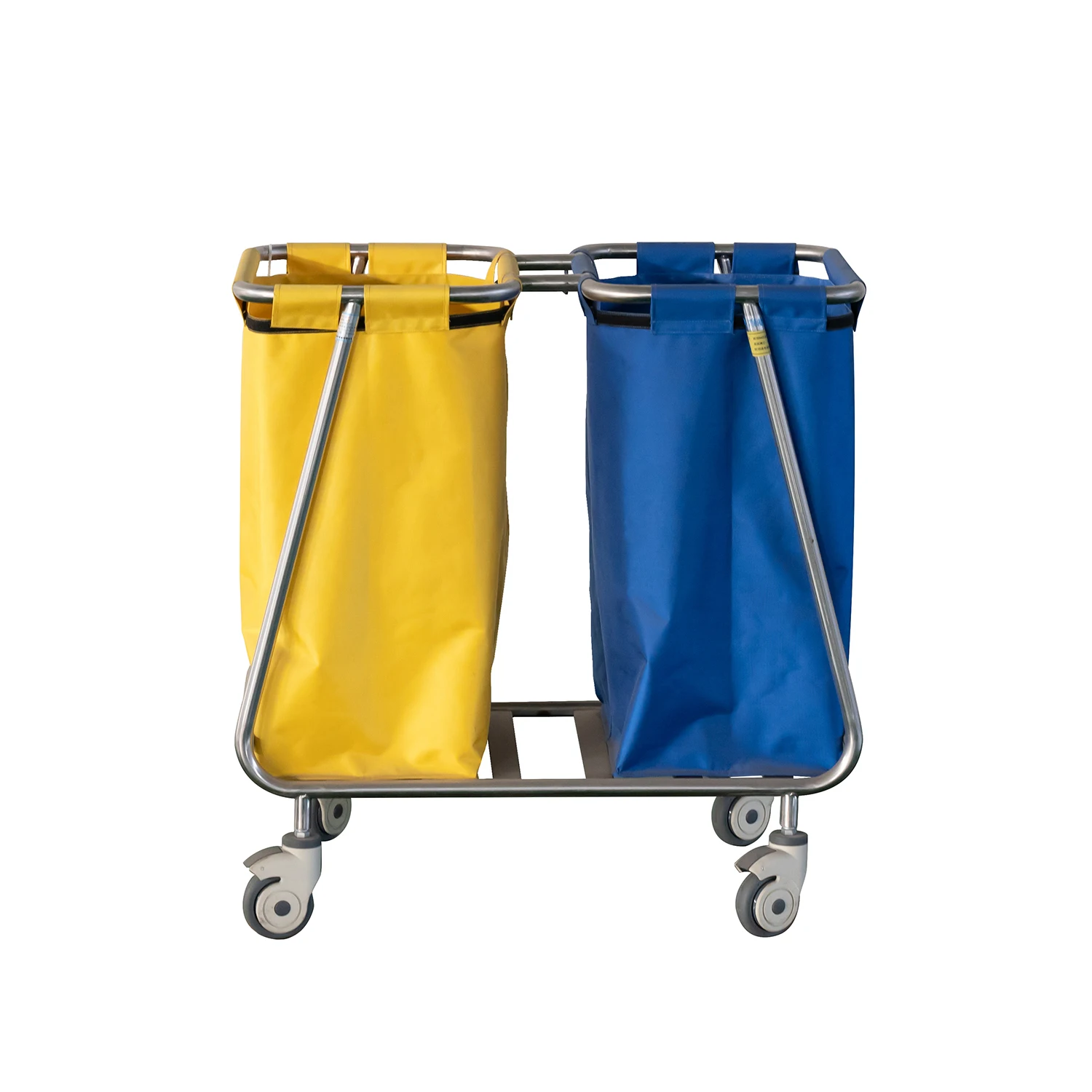 Hochey Medical Hospital Furniture Medical Waste Trolley Garbage Dirt Bucket Rolling Cart Drum Dirt Truck