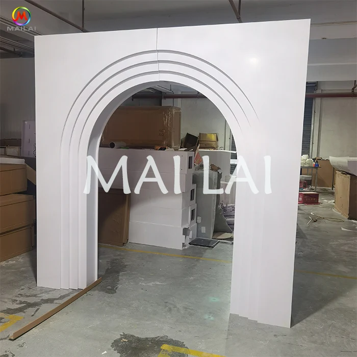 Wedding background arch multilayer panel stage event decorative wall panel