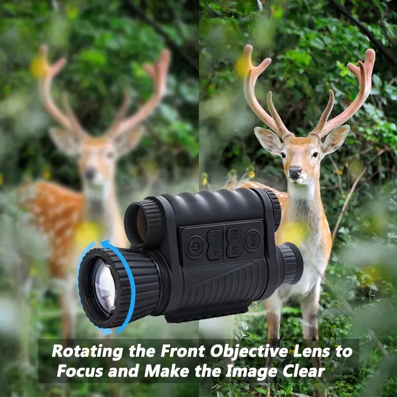 WG650 Pro 1920x1080 WIFI Support Monocular Hunting Night Vision Scope with APP